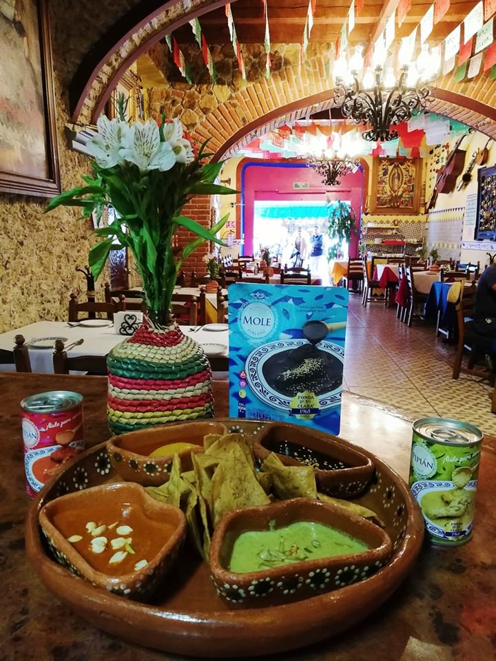 Mole Poblano, Pipián Rojo, Pipián Verde y Manchamanteles