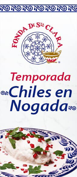 Temporada Chiles en Nogada